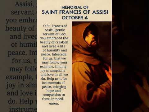 Saint Francis Of Assisi Pray For Us Saint Catholicsaint Highlights