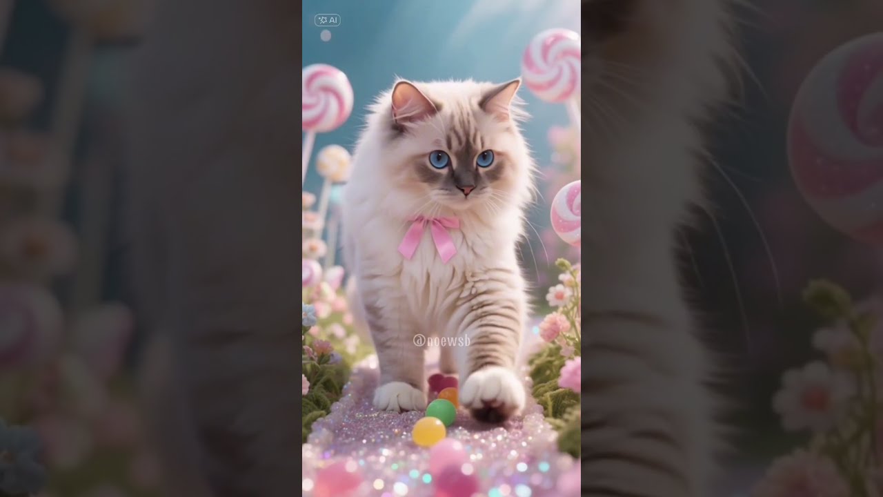  The Cutest Cat In Candyland Too Adorable To Handle