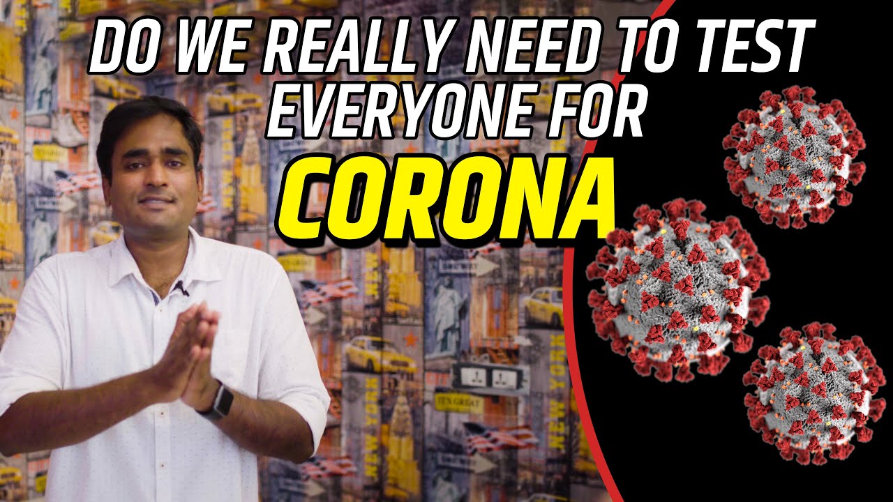 Do we really need to test everyone for Corona ? | Tamil | LMES Do we really need to test everyone for Corona ? | Tamil | LMES