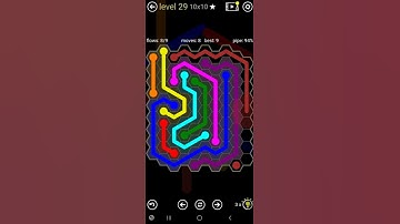 How To Solve Flow Free Hexes 10x10 Mania Level 29 Board Walk Through Solution Walkthrough