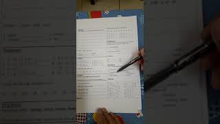 Grade 2, Day 41 Homework page