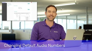 Adding Custom Audio Numbers To Emails & Invites | Lifesize Training