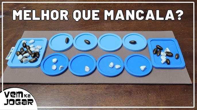 O JOGO AFRICANO MAIS FAMOSO - CONHEÇA AS REGRAS E FAÇA SEU JOGO MANCALA 