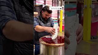hot red wax dipping boot satisfying experiment shorts mp4