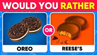 Would You Rather...? Junk Food and Drinks Edition 🍔🍟🥤 | Food Quiz