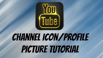 How To Make A YouTube Channel Icon/Profile Picture (2014) Simple And Easy! [NO PHOTOSHOP]