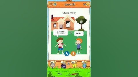 Braindom 2 Level 25 || who is lying.