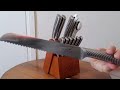 imarku Knife Set with Block for Kitchen, 14PCS High Carbon Stainless Steel Knife Set Review