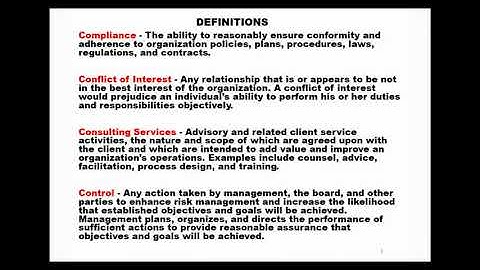 AUI3702 Episode 2 The Internal Audit Process Test of Controls