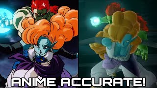Dragon Ball Raging Blast 2 Bojack & Zangya Full Moveset
