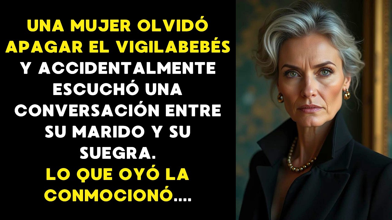 La mujer escuchó a través del vigilabebés una conversación entre su marido y su suegra. Lo que oyó..