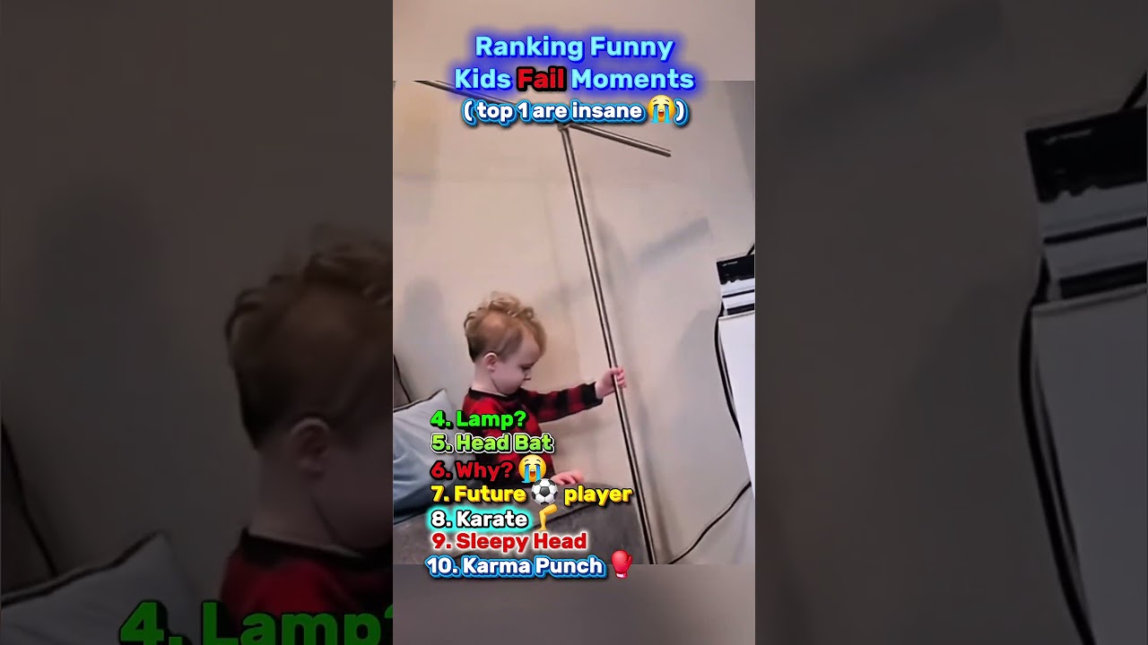 “They really thought today was their day 😭Ranking the funniest kids fails” 