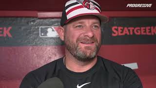 081825 - CLE vs ARI - Pregame Media Availability