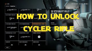 Star Wars Battlefront II Age of Rebellion HOW TO UNLOCK CYCLER RIFLE. Co-op Specialist. DunamisOphis