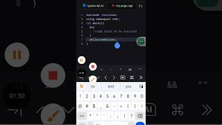 C++ Do/While Loop Syntax#shorts #c++#do#while #while_loop #loop #loops #looping#cout#coding #program