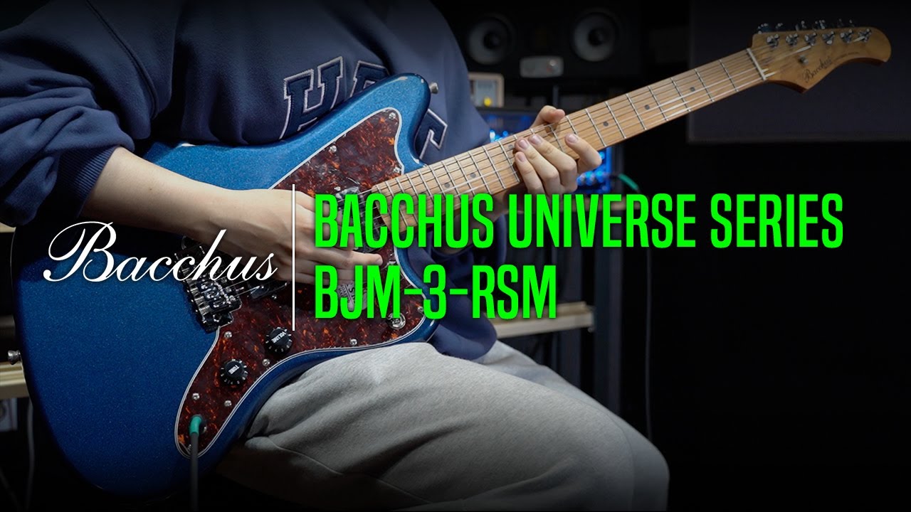 Bacchus Universe Series BJM-3-RSM Demo - 'Sweaty Shuffle' (Cover) by  Guitarist 'Junsu Lee' (이준수)