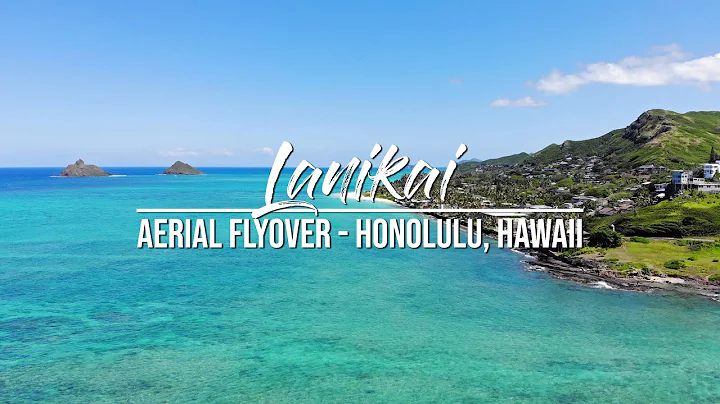 Lanikai - Hawaii Drone Flyover (4K)
