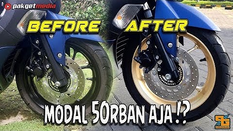 MURAH!! GANTI WARNA VELG YAMAHA NEW NMAX 2022 MODAL 50RBAN - MODIFIKASI
