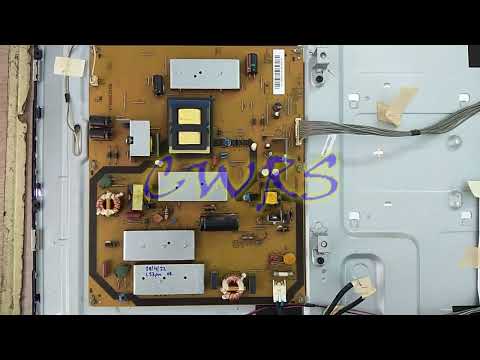 Toshiba 47L2400VM board testing video
