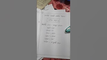 How to make assignment cover page? || এসাইনমেন্ট কভার পেজ তৈরির করুন নিজে নিজেই