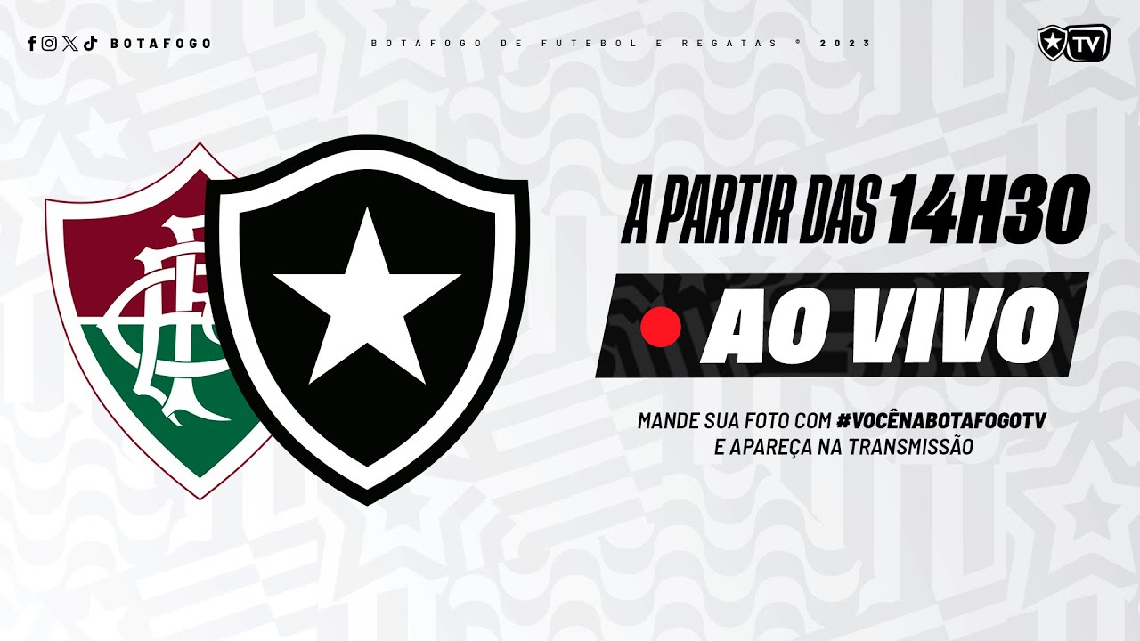 Fluminense x Botafogo ao vivo: onde assistir ao jogo do Cariocão online