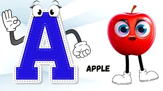 Abc Song | Abc Phonics Song For Toddlers | Alphabet Song for Kids | A for Apple | Nursery Rhymes