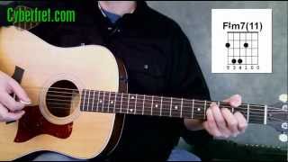 F#m11 or F#m7(11) Guitar Chord