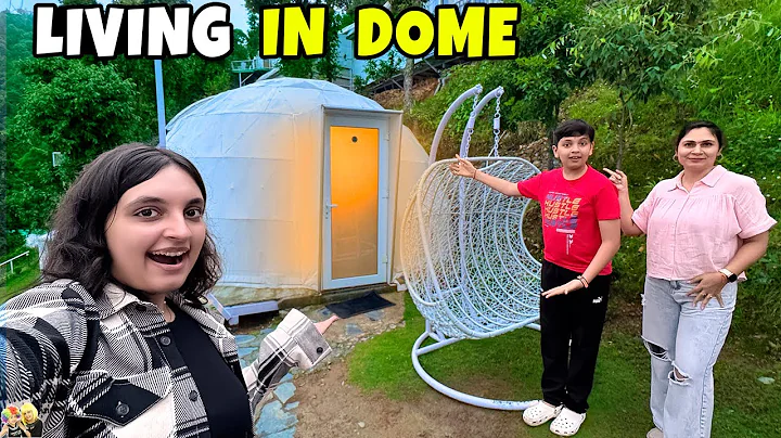 LIVING IN DOME | Family Travel Vlog | Aayu and Pihu Show