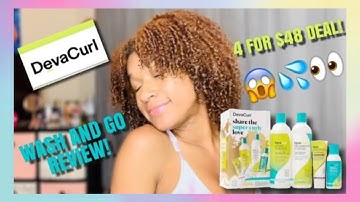 DEVACURL PRODUCT REVIEW WASH AND GO!| REAL DIVINE