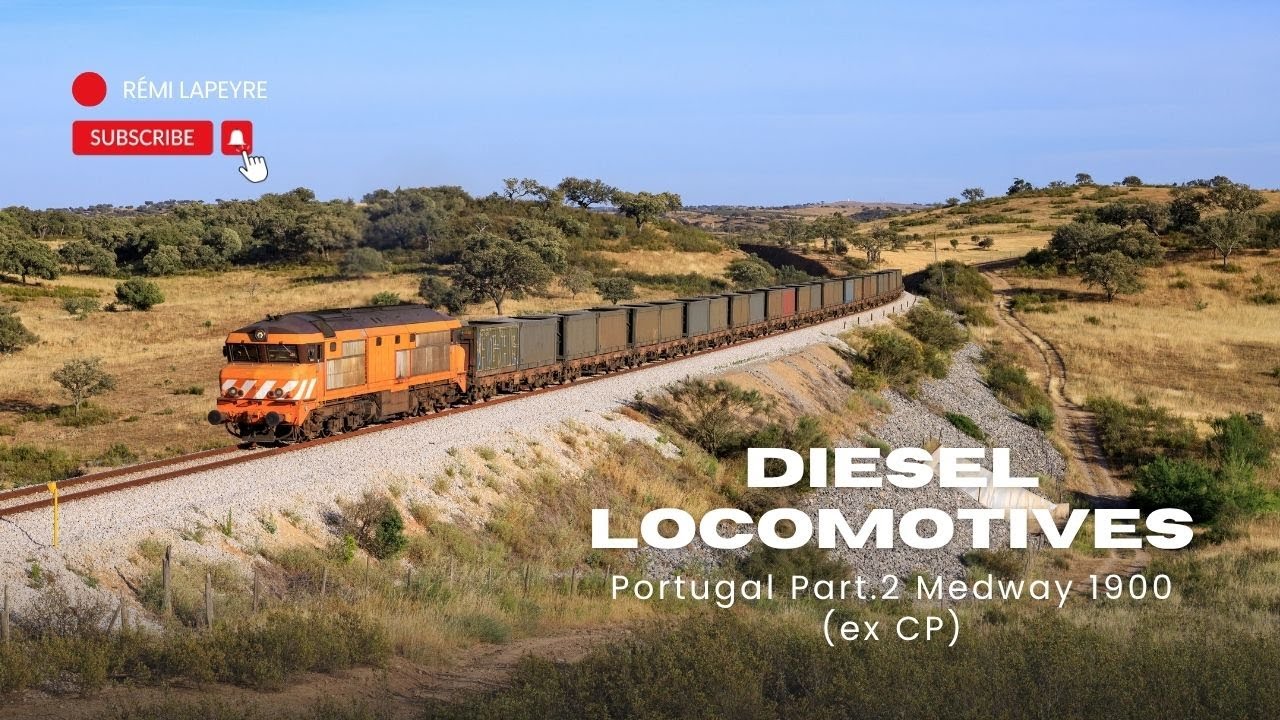 Diesel Locomotives – Portugal Part 2. Medway 1900 (ex CP)