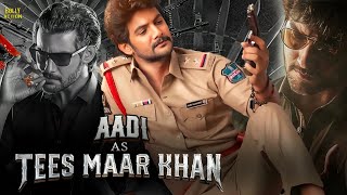 Tees Maar Khan | Hindi Dubbed Movies | Aadi Saikumar | Payal Rajput | Poorna | Hindi Action Movie