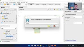 Prediksi Jumlah penduduk dengan metode regresi linear dan menggunakan software rapidminer