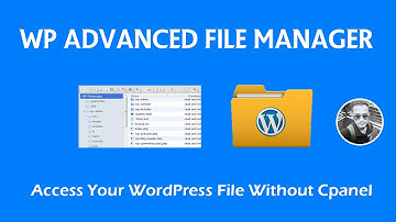 How to Access WordPress File Without cPanel -2021 || WP Advanced File Manager || Tech Shelf