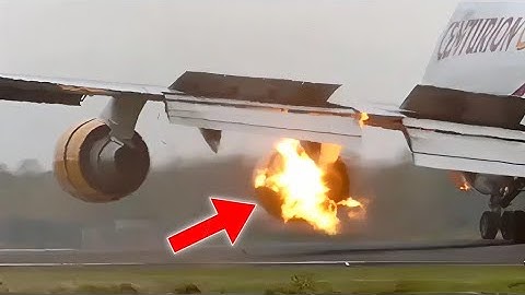 747 Landing Goes Wrong
