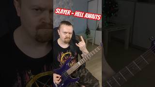 Slayer - Hell Awaits #metal #thrashmetal #metalmusic #guitar #guitarcover #slayer #music