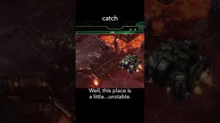 catch — StarCraft 2 dialogue scene