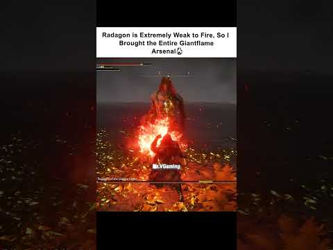 The Best Way to Beat Radagon🔥 #eldenring #nightreign