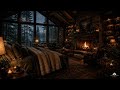 Sleep Deep in a Cozy Oregon Cabin 🌧️ Rain Ambience for Sleep, Relaxation & Reading