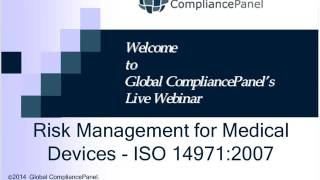 Medical Devices - ISO 14971 : Risk Management