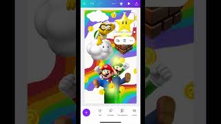 Mario Bros Interactive Wallpaper #shorts #fyp #youtubeshorts #youtube #creative