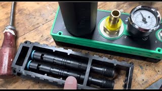 Piab PiClassic: effects of check flaps and o-rings