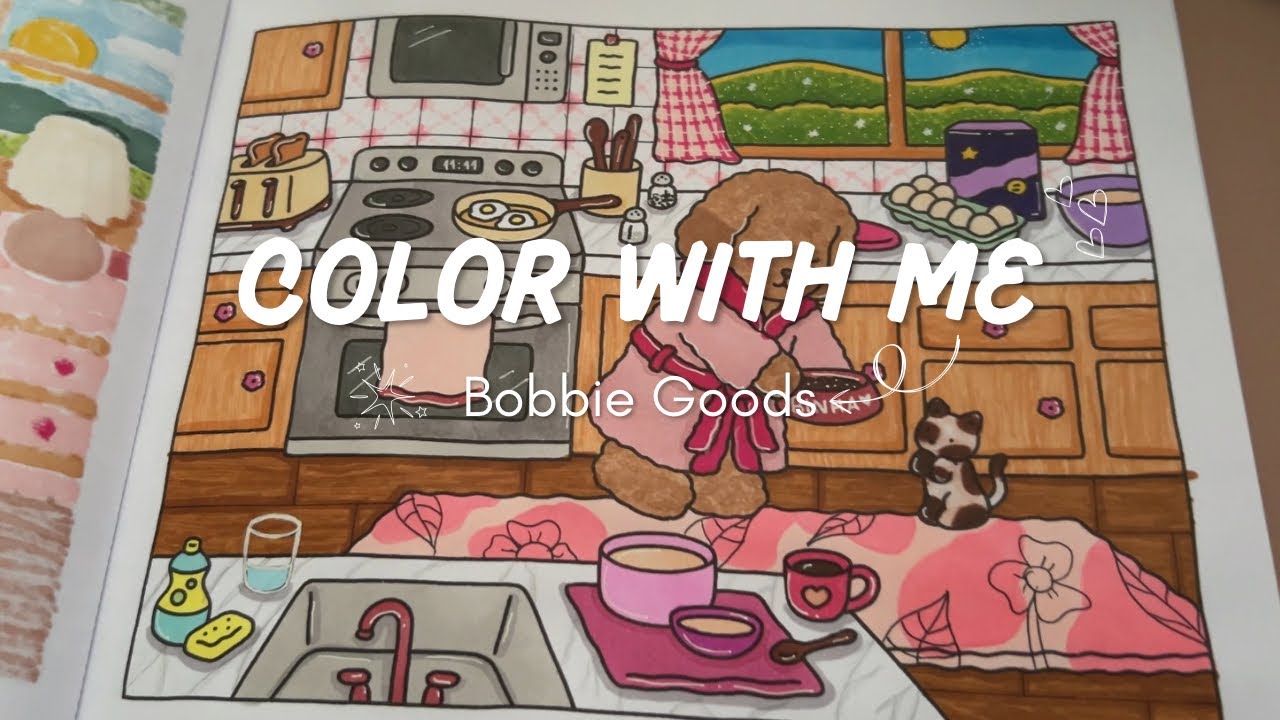COZY VLOG | Colorindo Bobbie Goods BR 🇧🇷🩷
