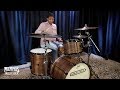 Noble  cooley natural walnut drum set 221316