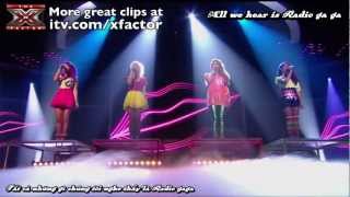 [Vietsub-Lyric] Little Mix - Telephone - Radio Gaga - The X Factor 2011