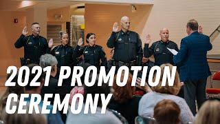 2021 Promotion Ceremony