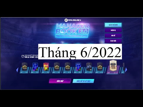 Sổ Tay HLV 3.0  FFO4 Với Thẻ +8 – T6/2022 | FIFA Online 4