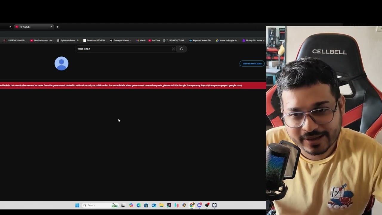 Breaking news Farid Khan channel also Got ban on Youtube and Twitter