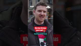 What the people of Cork have to say about Christmas 🎅 - BBC