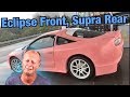 FAKE SUPRA MADE OUT OF AN ECLIPSE!!! (Rice or Nice Subscriber Cars)