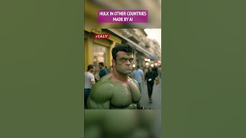#Hulk in Other Countries. #midjourney #aiart Full version is on description and comments